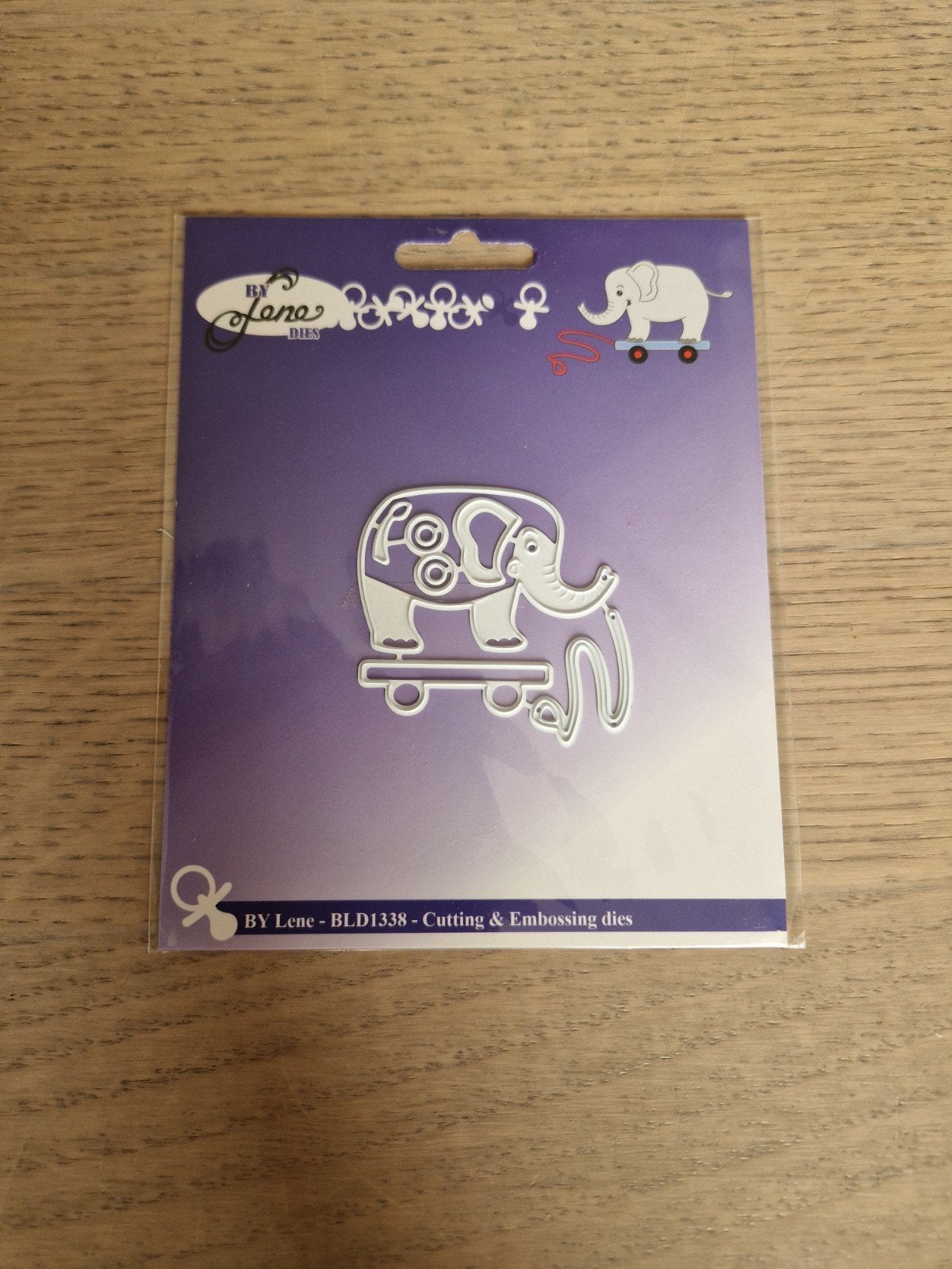By Lene BLD1338 Snij- en Embossingmal Olifant, Ophalen of Verzenden, Nieuw