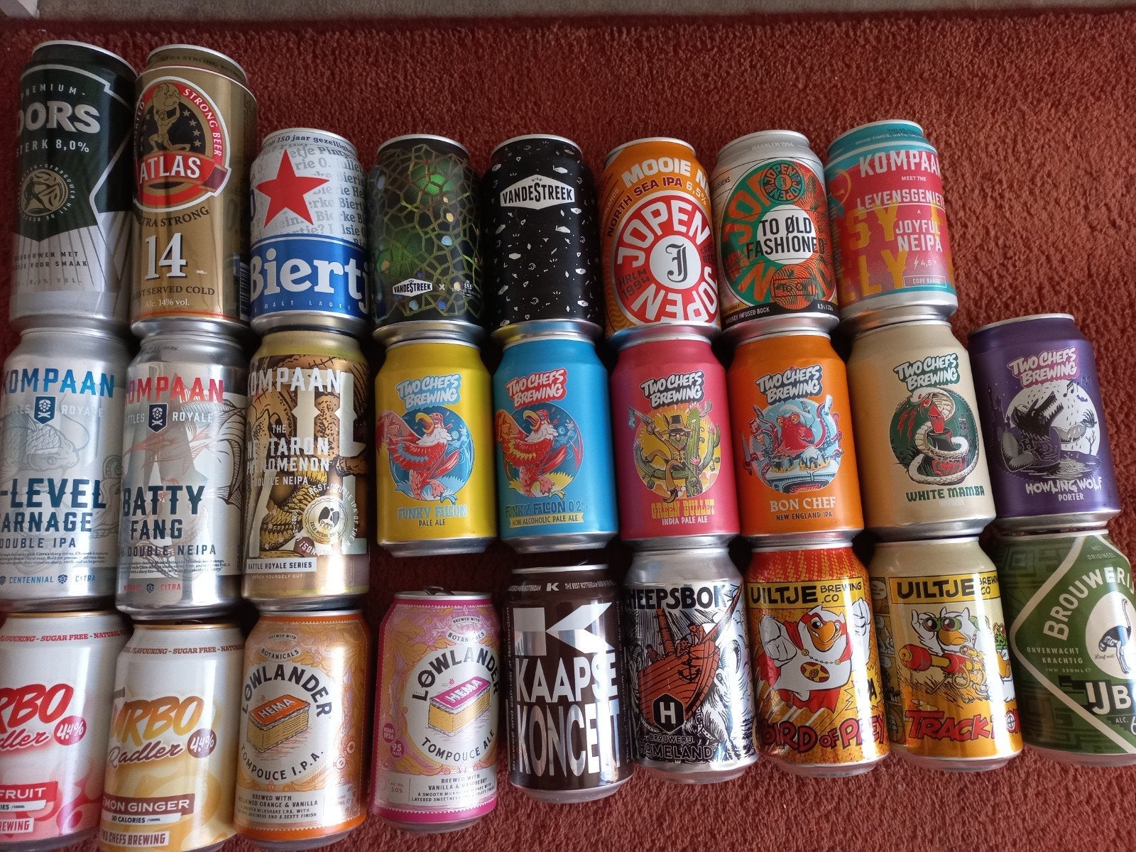 26 Lege Bierblikjes voor de Verzamelaar - Diverse Merken, Ophalen of Verzenden, Gebruikt