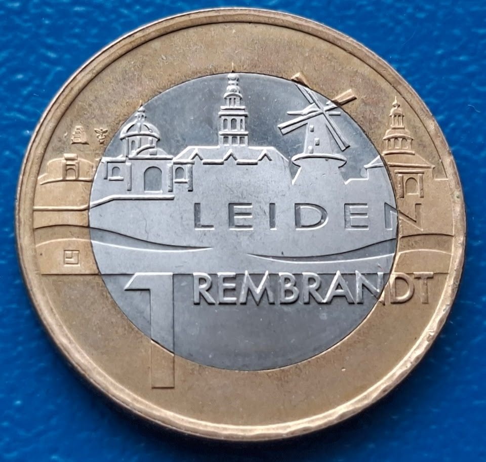 1 Rembrandt 2006 400ste verjaardag Rembrandt van Rijn 2006, Postzegels en Munten, Penningen en Medailles, Verzenden, Overige materialen