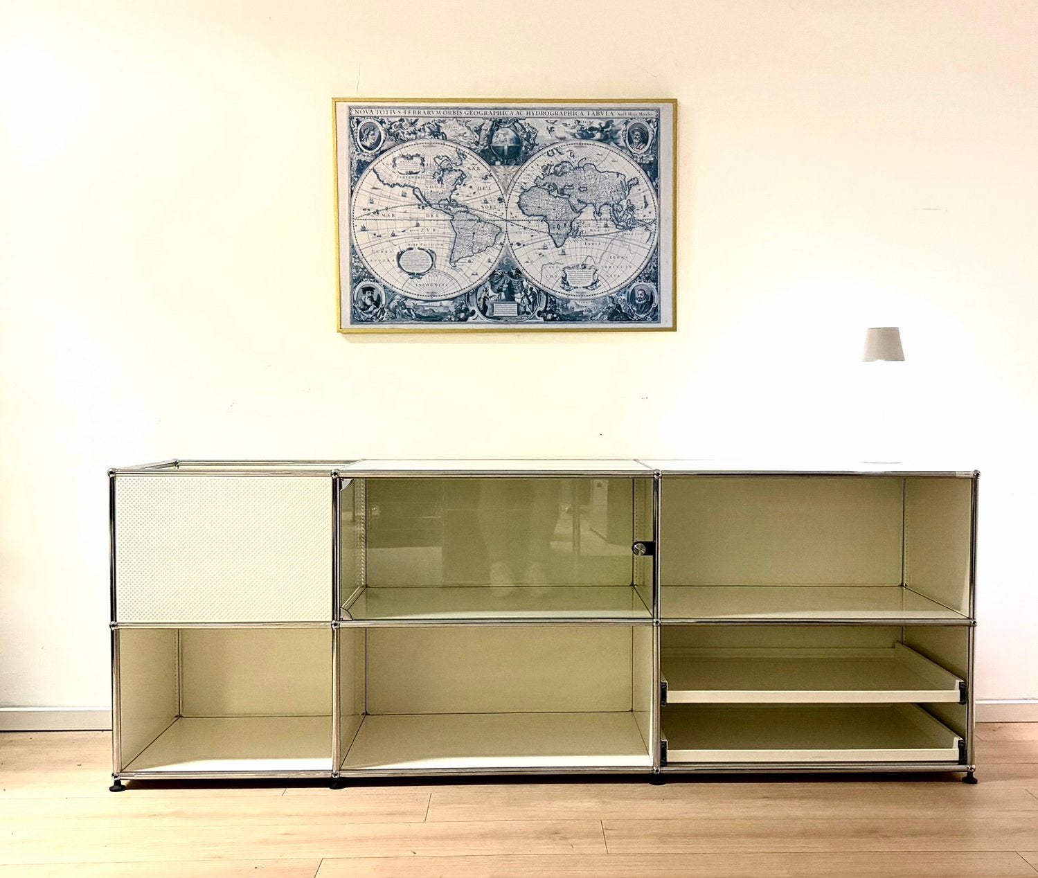 USM Haller Sideboard 3x2 in pure white, Ophalen, Zo goed als nieuw, 25 tot 50 cm