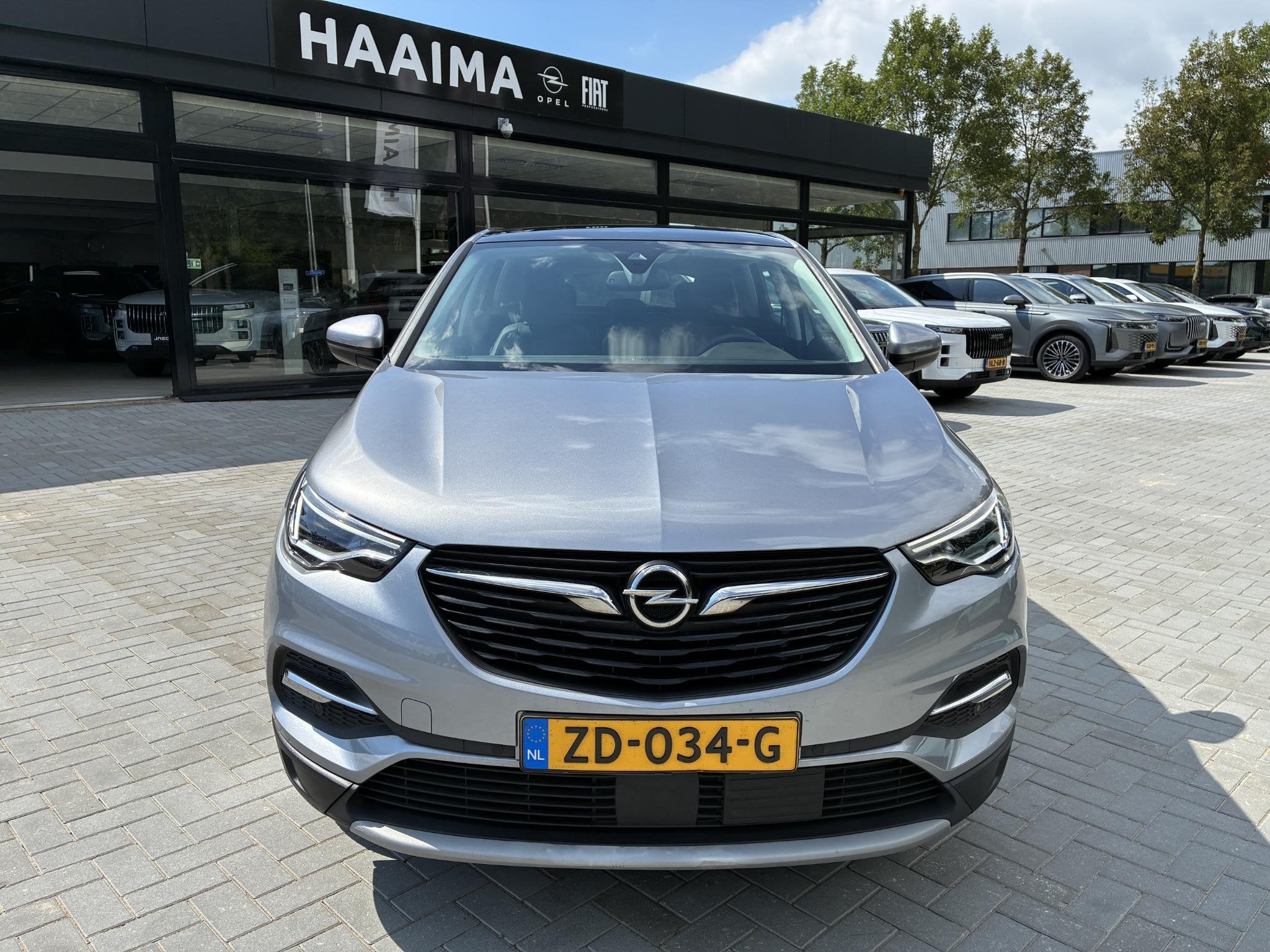 Opel Grandland X 130 PK 8-Traps Automaat | Climate control |, Auto's, Opel, Stof, Gebruikt, 1199 cc, Bedrijf