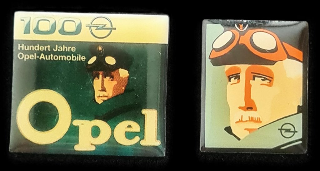 Opel -100- pins (2), Verzenden, Nieuw, Transport, Speldje of Pin