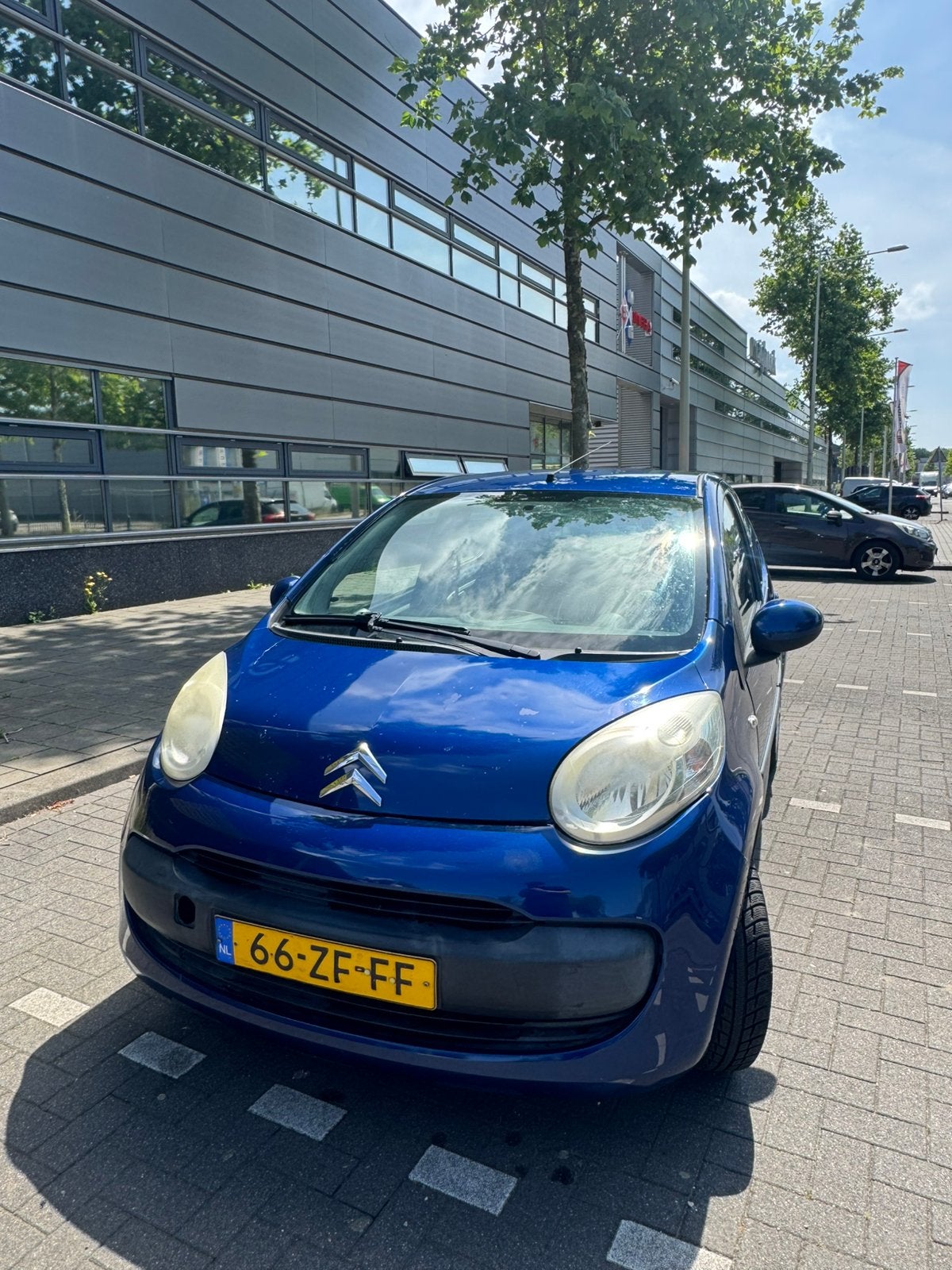 Citroën C1 1.0 5-DRS 2008 Blauw, Auto's, Citroën, Voorwielaandrijving, C1, 68 pk, Origineel Nederlands