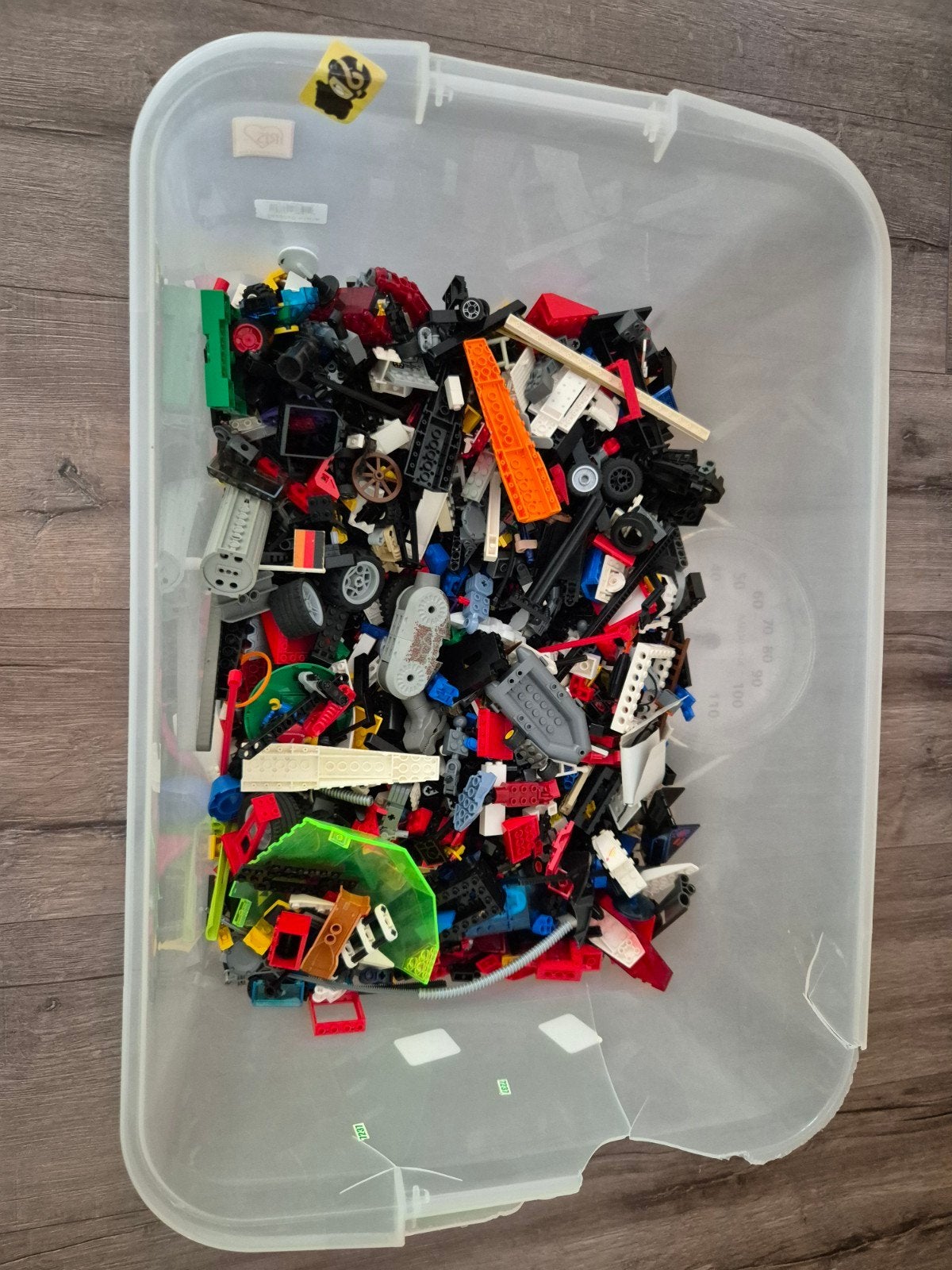 Grote partij LEGO - 6 kilo aan diverse stenen en onderdelen, Gebruikt, Inclusief extra onderdelen, Lego, Ophalen of Verzenden