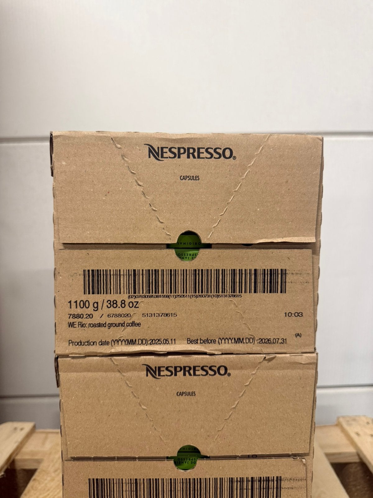 Nespresso cups rio de janeiro capsules, Diversen, Ophalen of Verzenden