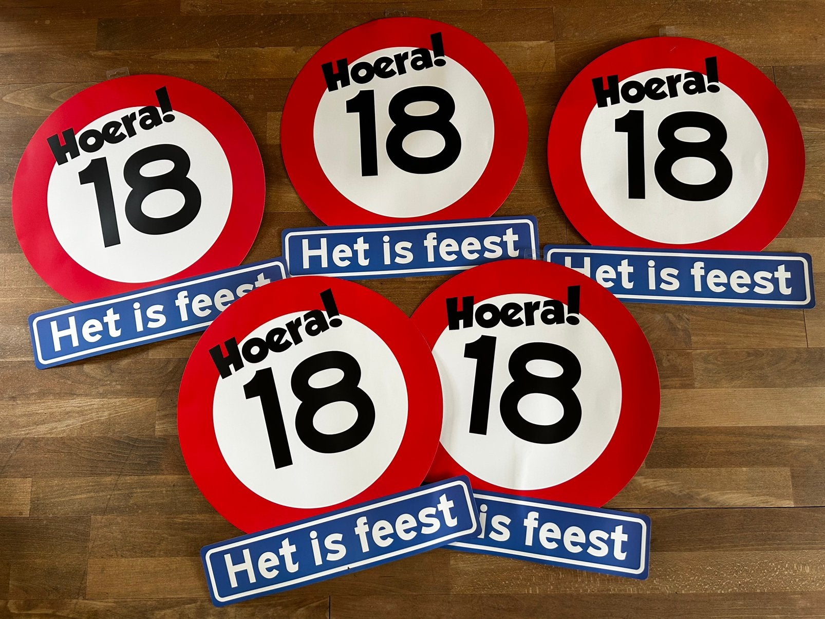 Versiering 18 jaar, Ophalen, Nieuw, Versiering, Verjaardag