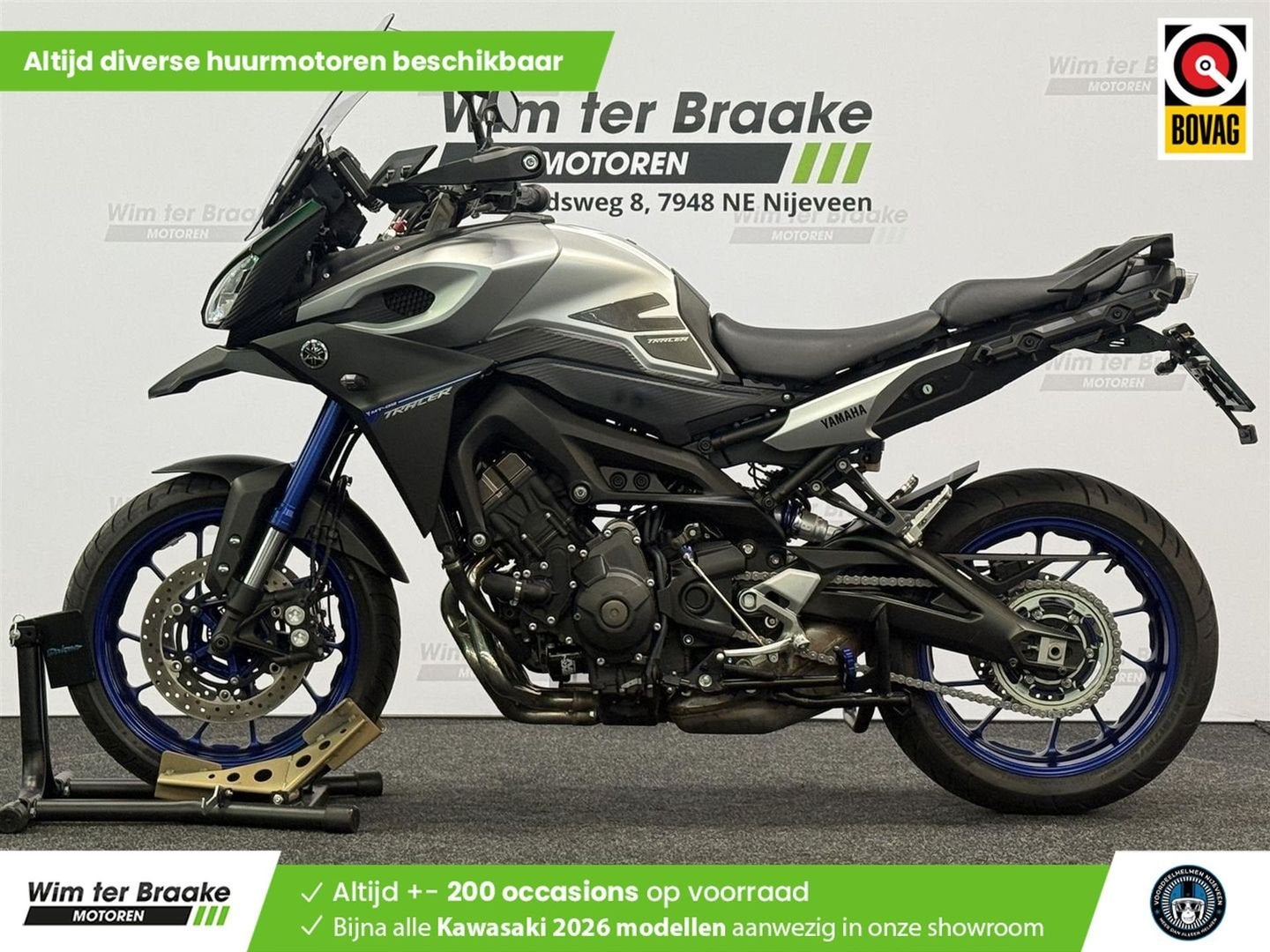 Yamaha Tracer 900 (bj 2016) 26,780 km, Motoren, Motorrijbewijs A, Bedrijf, Meer dan 35 kW, Toermotor