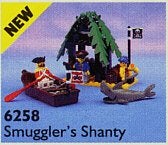 Lego Pirates Pirates I 6258 Smuggler's Shanty, Kinderen en Baby's, Speelgoed | Duplo en Lego, Lego, Complete set, Pirates, Ophalen of Verzenden