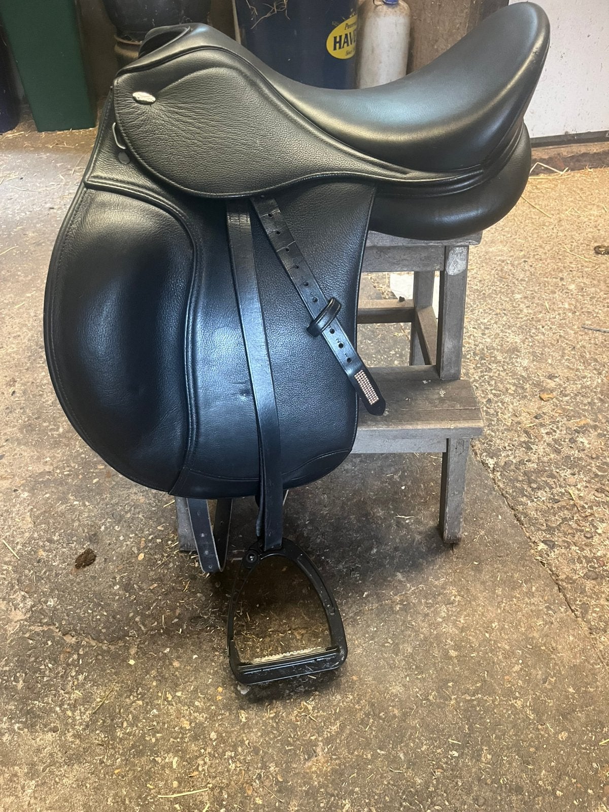Letek(tekna) zadel 17 inch, Dieren en Toebehoren, Dressuur, Tekna, M (17 inch), Ophalen of Verzenden