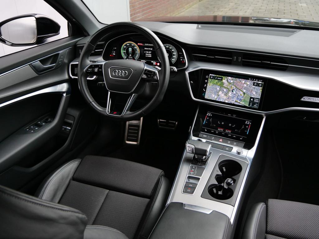 Audi A6 Avant 50 TFSI e quattro S edition 299 Pk Automaat Na, Automaat, 77 km/l, Gebruikt, Leder en Stof