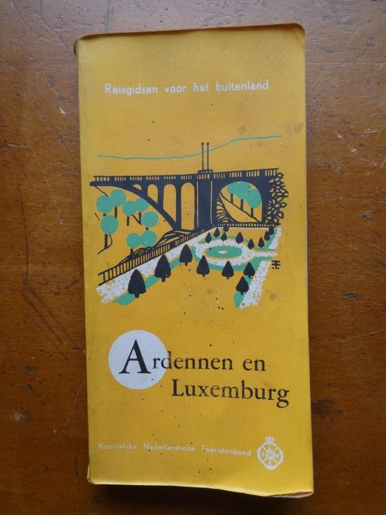 ANWB reisgids Ardennen en Luxemburg 1969, Verzamelen, Ophalen of Verzenden, Gebruikt