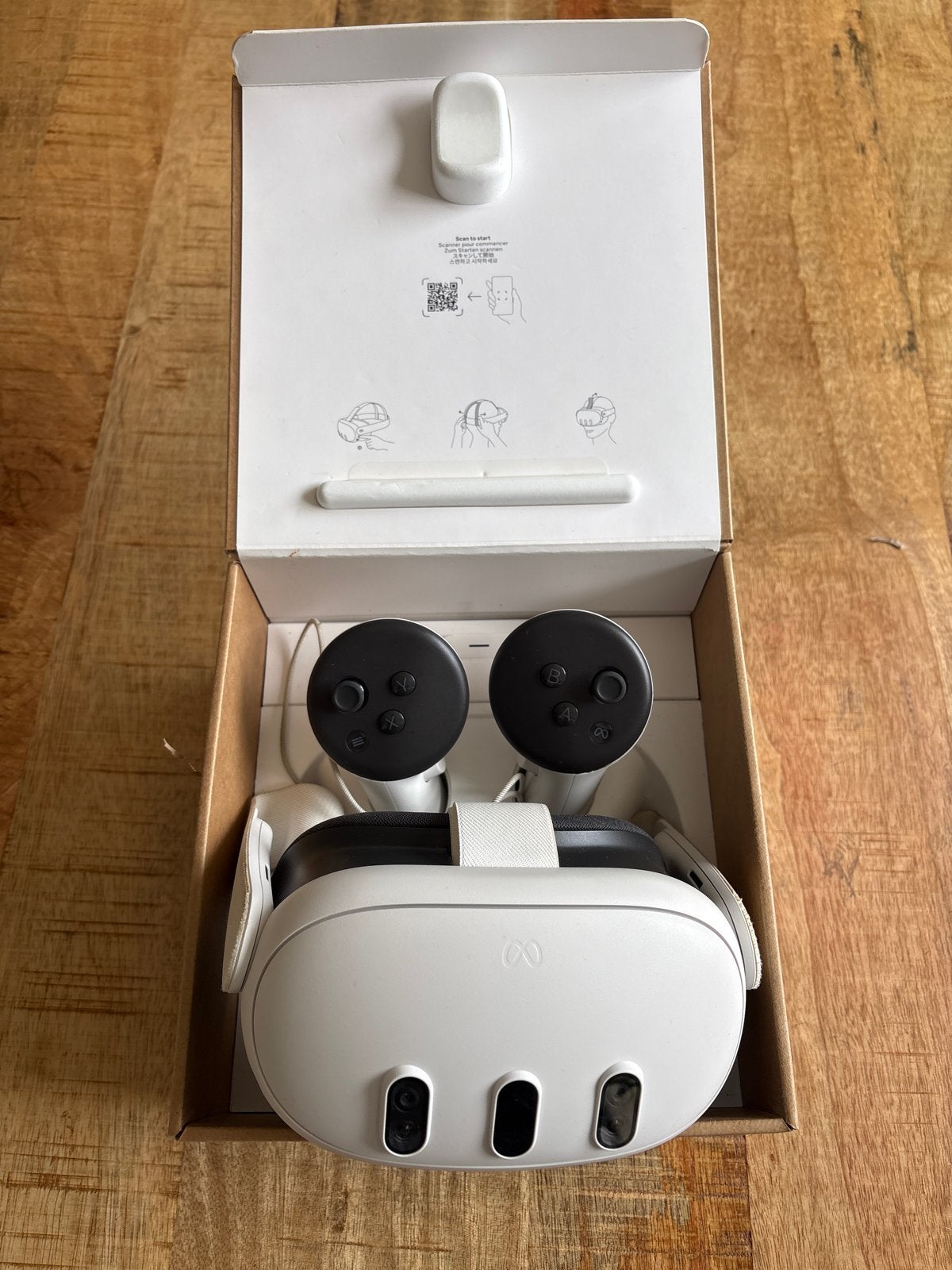 Meta Quest 3 512GB VR-Bril, Spelcomputers en Games, Ophalen of Verzenden, Gebruikt, VR-bril, Overige platformen