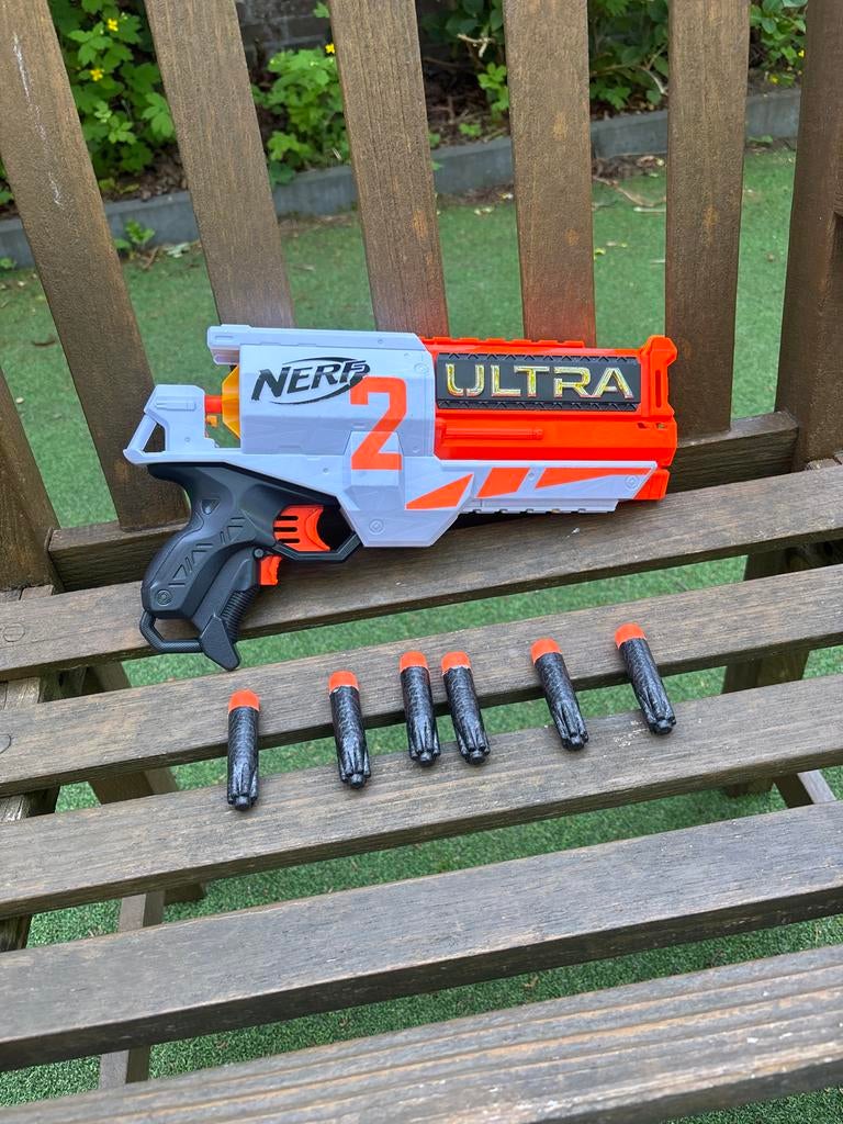 Nerf Ultra 2 Blaster met pijltjes - Elektrisch en krachtig, Kinderen en Baby's, Speelgoed | Buiten | Actiespeelgoed, Ophalen of Verzenden