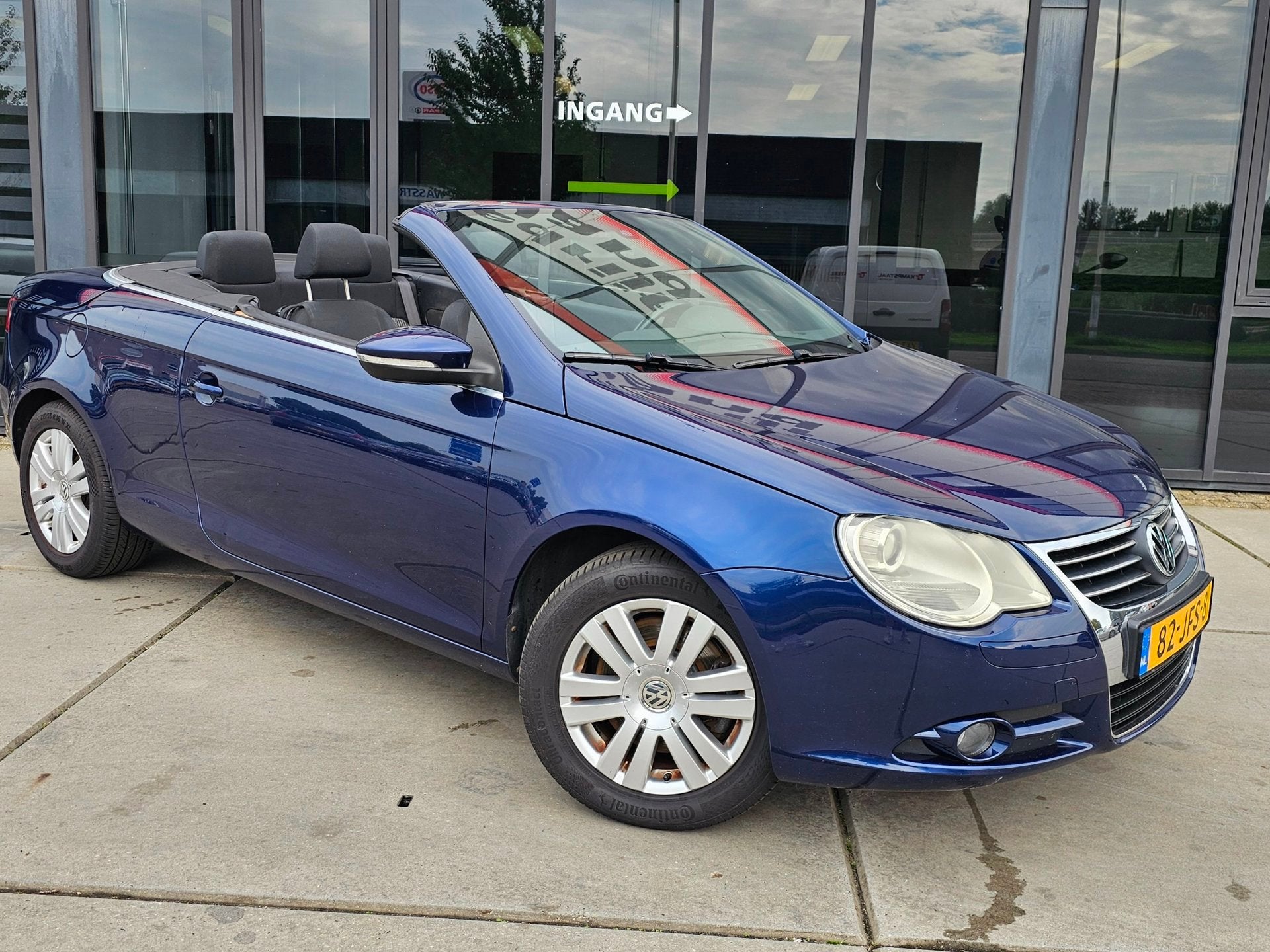 Volkswagen Eos 1.4 TSI LEES ADVERTENTIE, Voorwielaandrijving, Gebruikt, Zwart, 4 cilinders