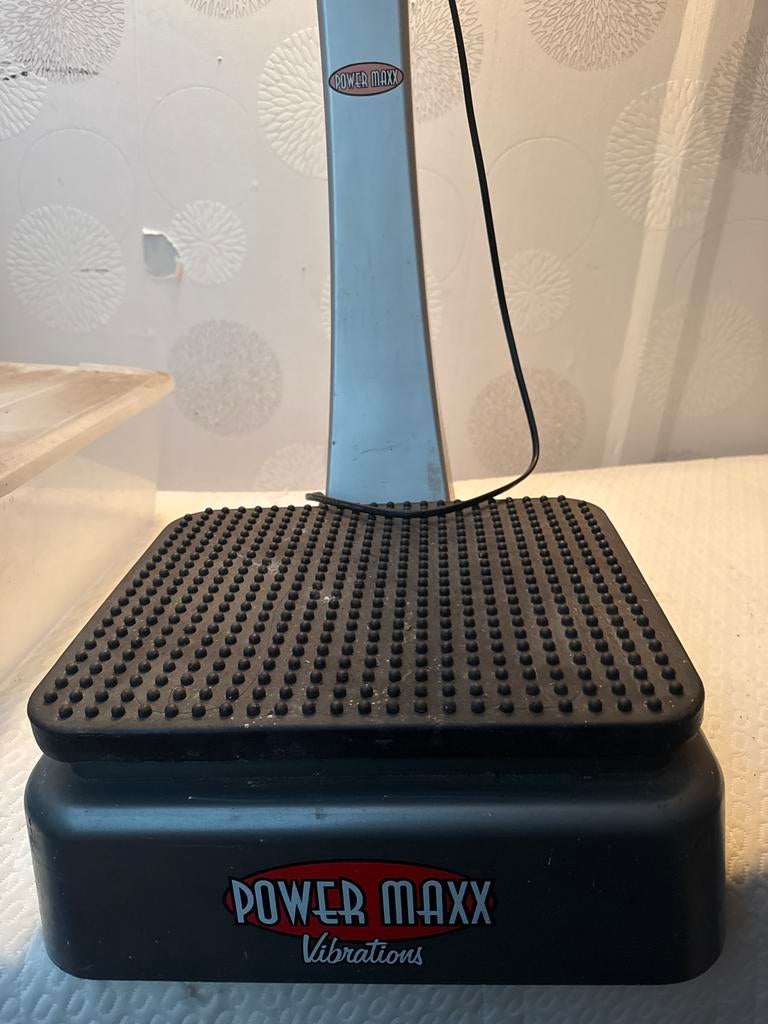 Power Maxx Vibrations trilplaat, Sport en Fitness, Ophalen of Verzenden, Gebruikt, Armen, Overige typen