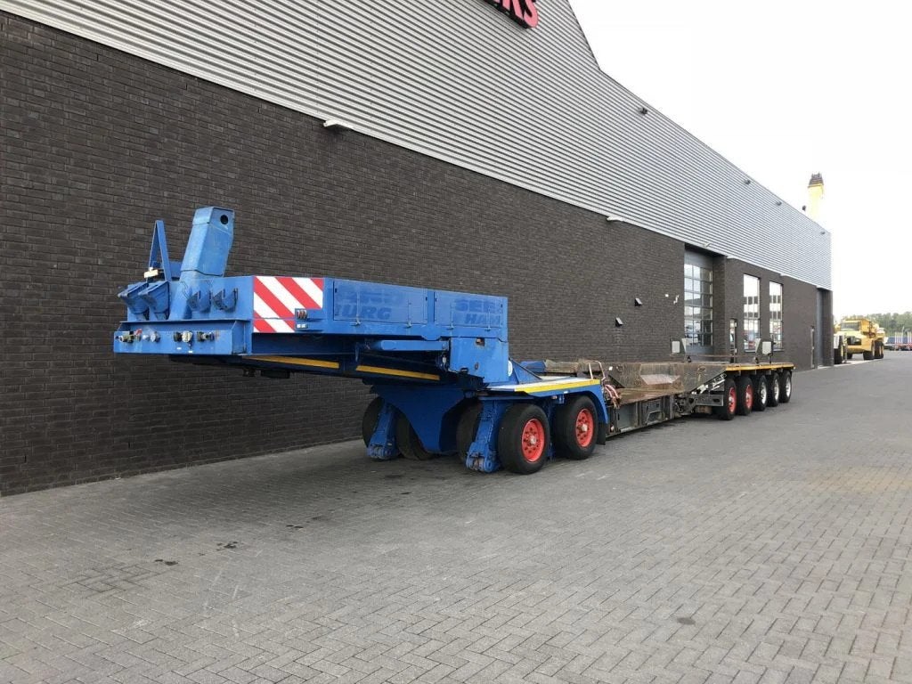 SCHEUERLE SMDEL TP 2+5 LOWLOADER (bj 2008), Overige brandstoffen, Bedrijf, Geïmporteerd, Aanhangers en Opleggers