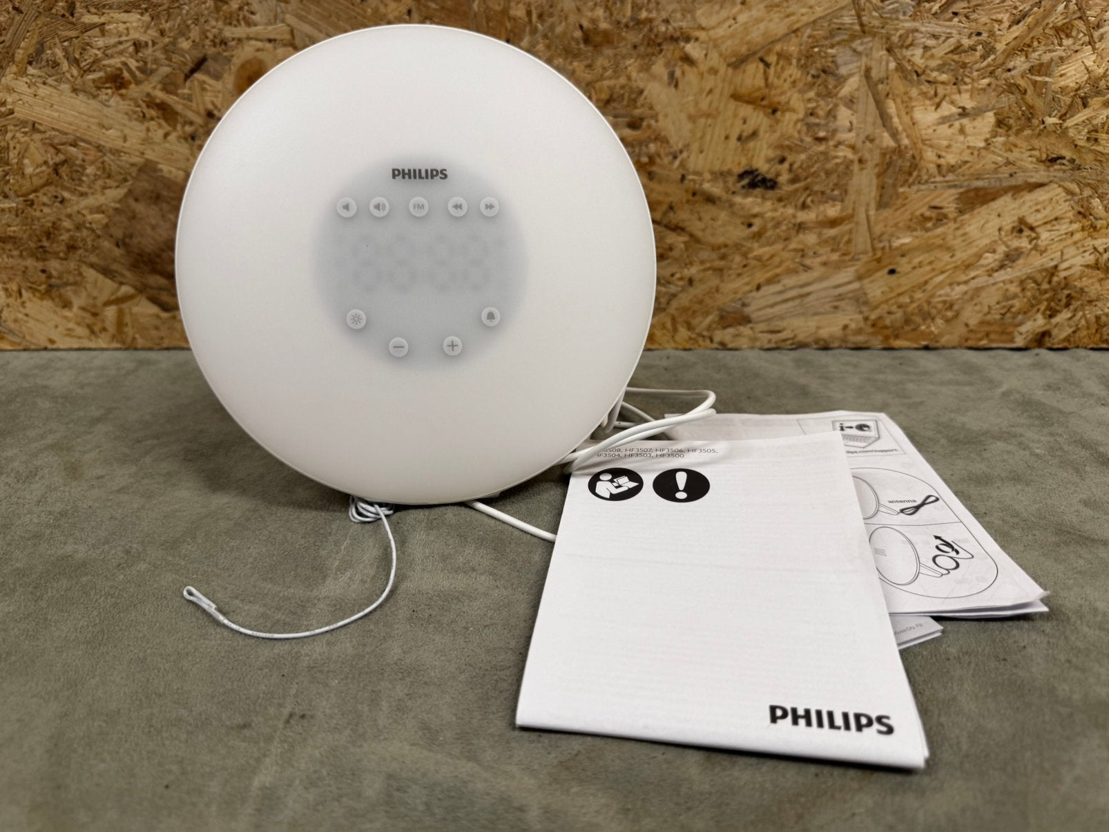Philips Wake-Up Light (HF3506) – Incl. handleiding - ReK4, Ophalen, Zo goed als nieuw, X, X