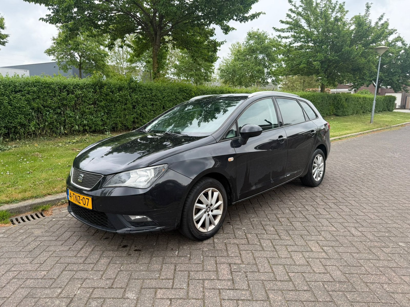Seat Ibiza 1.2TDI 55KW Ecomotive ST 2014 Zwart, Auto's, Voorwielaandrijving, Euro 5, 74 pk, 1199 cc