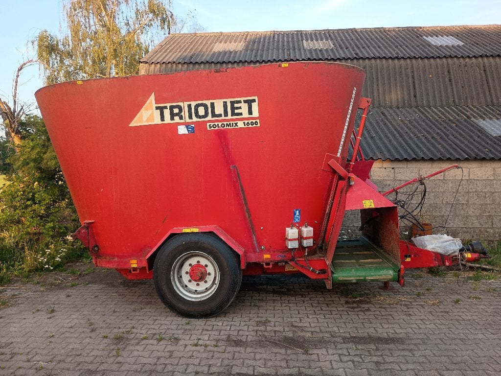 Voermengwagen, Ophalen, Veehouderij, Voertechniek
