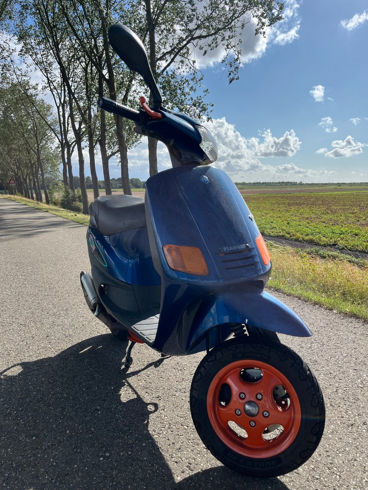 Piaggio zip type 1, 70DR, Fietsen en Brommers, Scooters | Piaggio, Ophalen, Tweetakt, Gebruikt, Maximaal 45 km/u