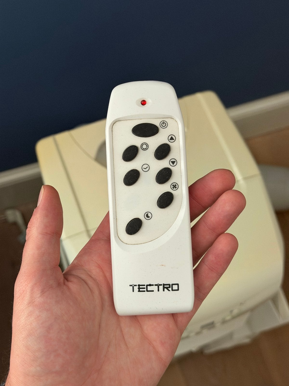 Tectro Mobiele Airco met Afstandsbediening, Gebruikt, Minder dan 60 m³, 3 snelheden of meer, Ophalen of Verzenden