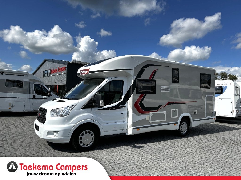 Challenger Graphite 347 GA Enkele-bedden/Automaat/170pk/2018, Automaat, Ford, 7 tot 8 meter, Bedrijf
