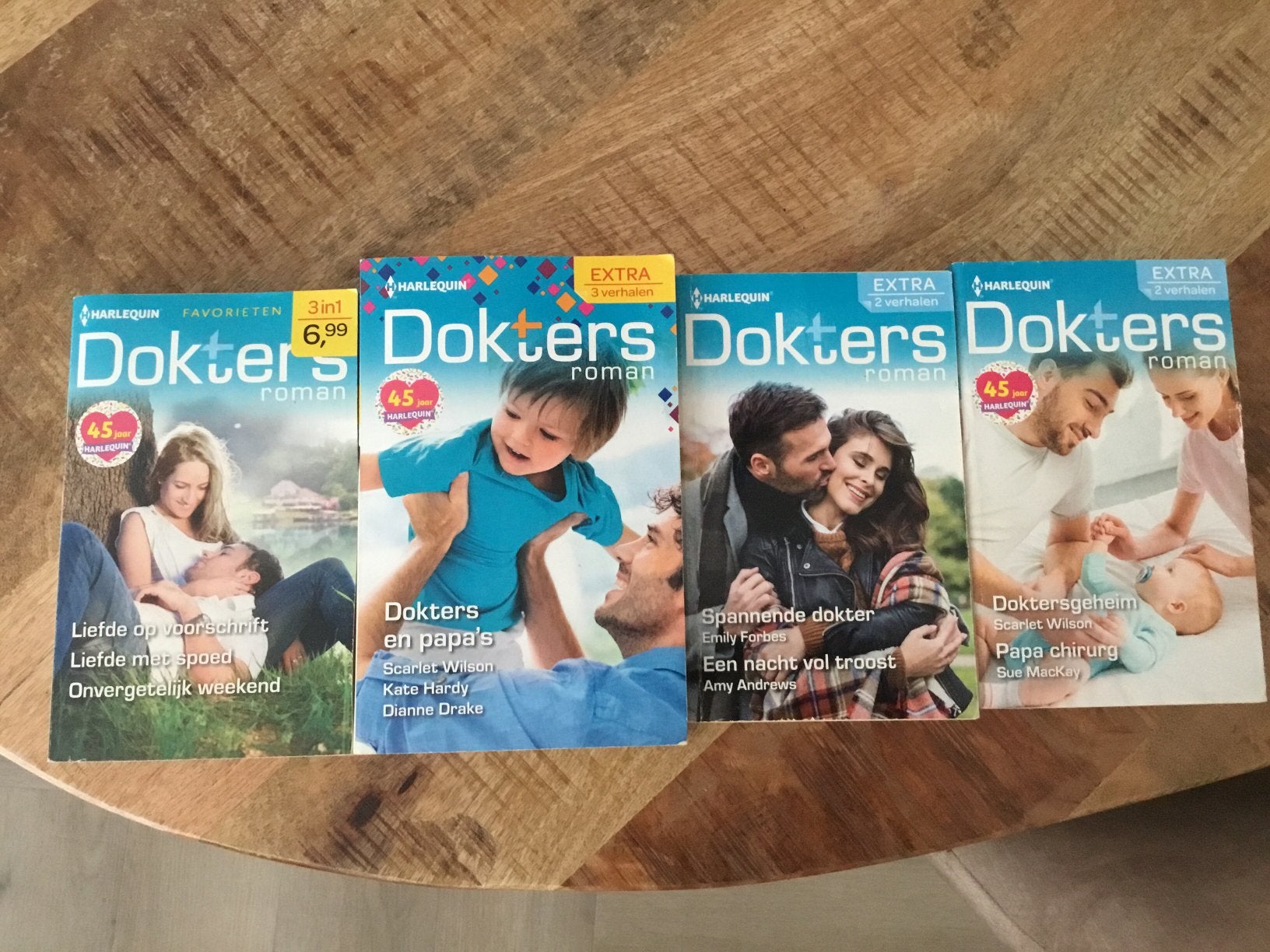 Dokters romans, Ophalen, Zo goed als nieuw