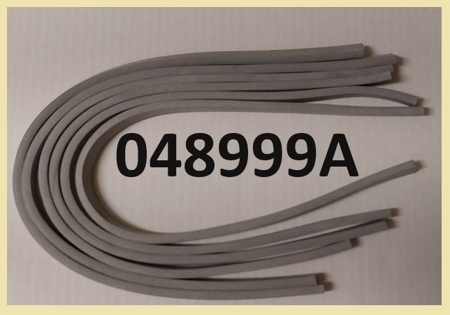 048999A Set afdichtrubber 3m (6x50 cm) x 10 mm x 6 mm € 4,95, Watersport en Boten, Ophalen of Verzenden, Nieuw, Overige typen