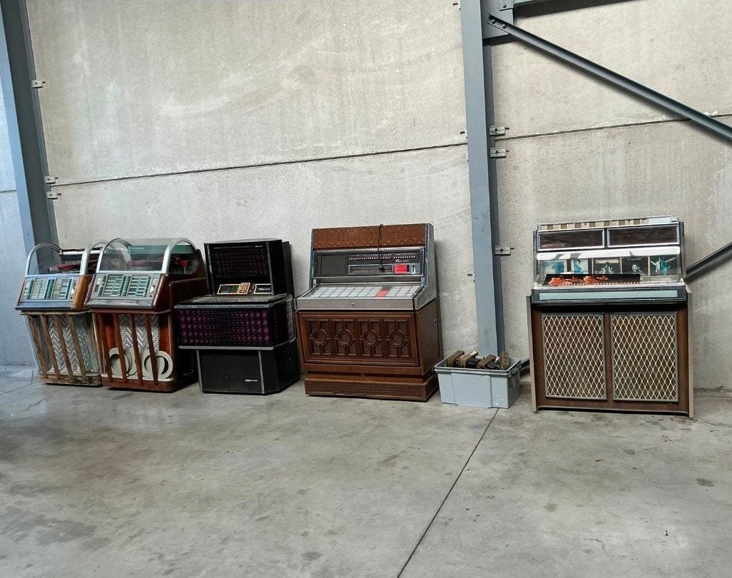 5 jukeboxen voor onderdelen, Ophalen, 1970 tot heden, Overige merken