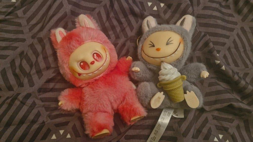 Knuffels Labubu Hehe en Dada, Kinderen en Baby's, Overige merken, Overige karakters, Overige typen, Ophalen of Verzenden