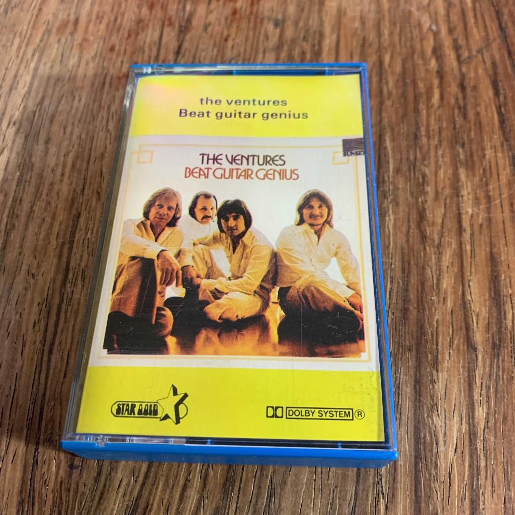 The Ventures – Beat Guitar Genius CASSETTE surf instrumental, 1 bandje, Ophalen of Verzenden, Zo goed als nieuw, Origineel