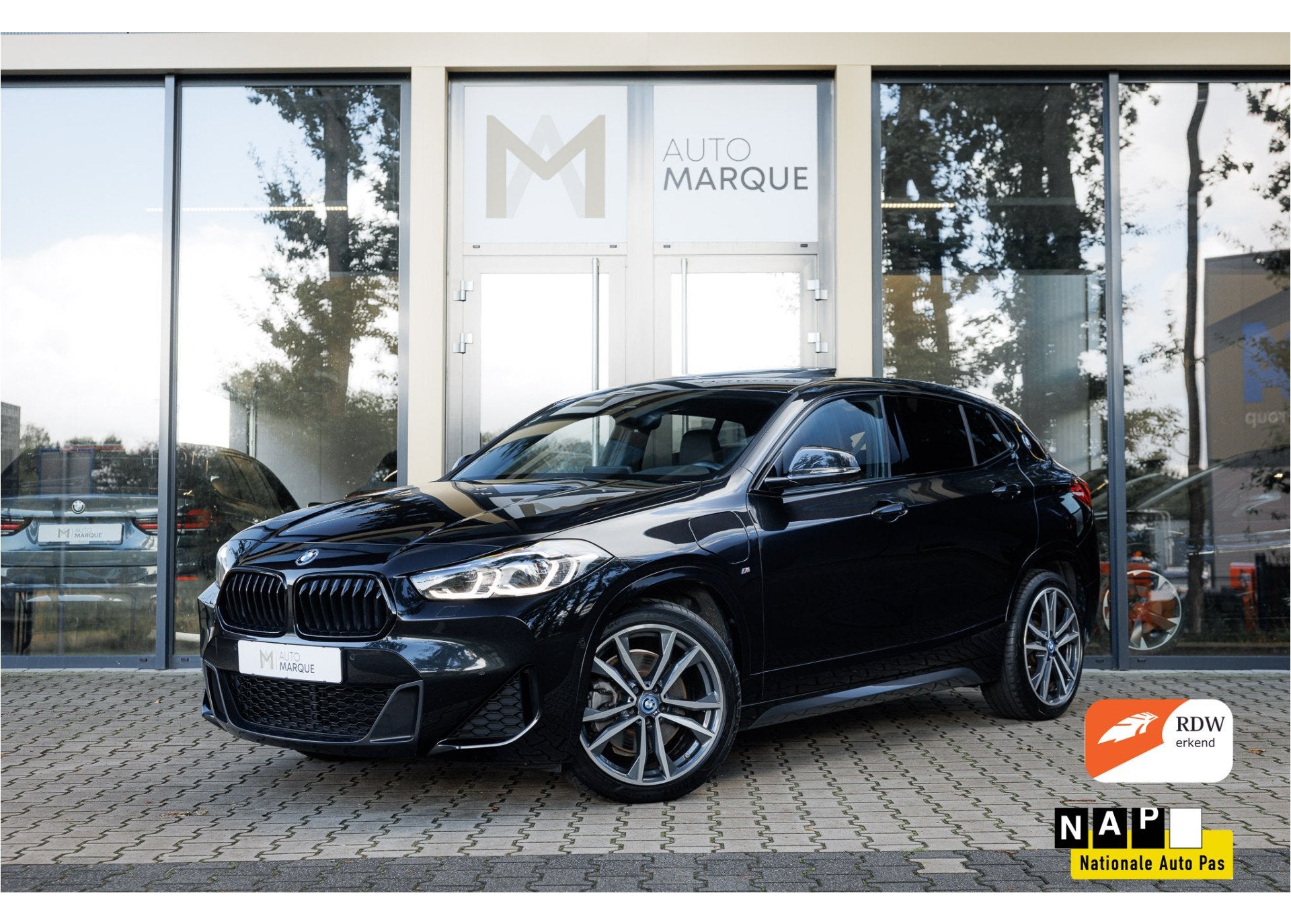 BMW X2 xDrive25e Aut. High Executive | M Sportpakket | Panor, Auto's, Automaat, Dealer onderhouden, X2, Gebruikt