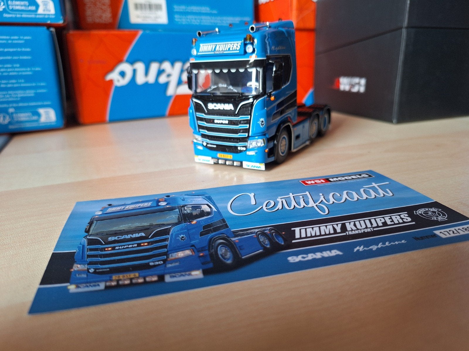 TIMMY KUIJPERS SCANIA WSI, Ophalen of Verzenden, Nieuw, Bus of Vrachtwagen, Wsi