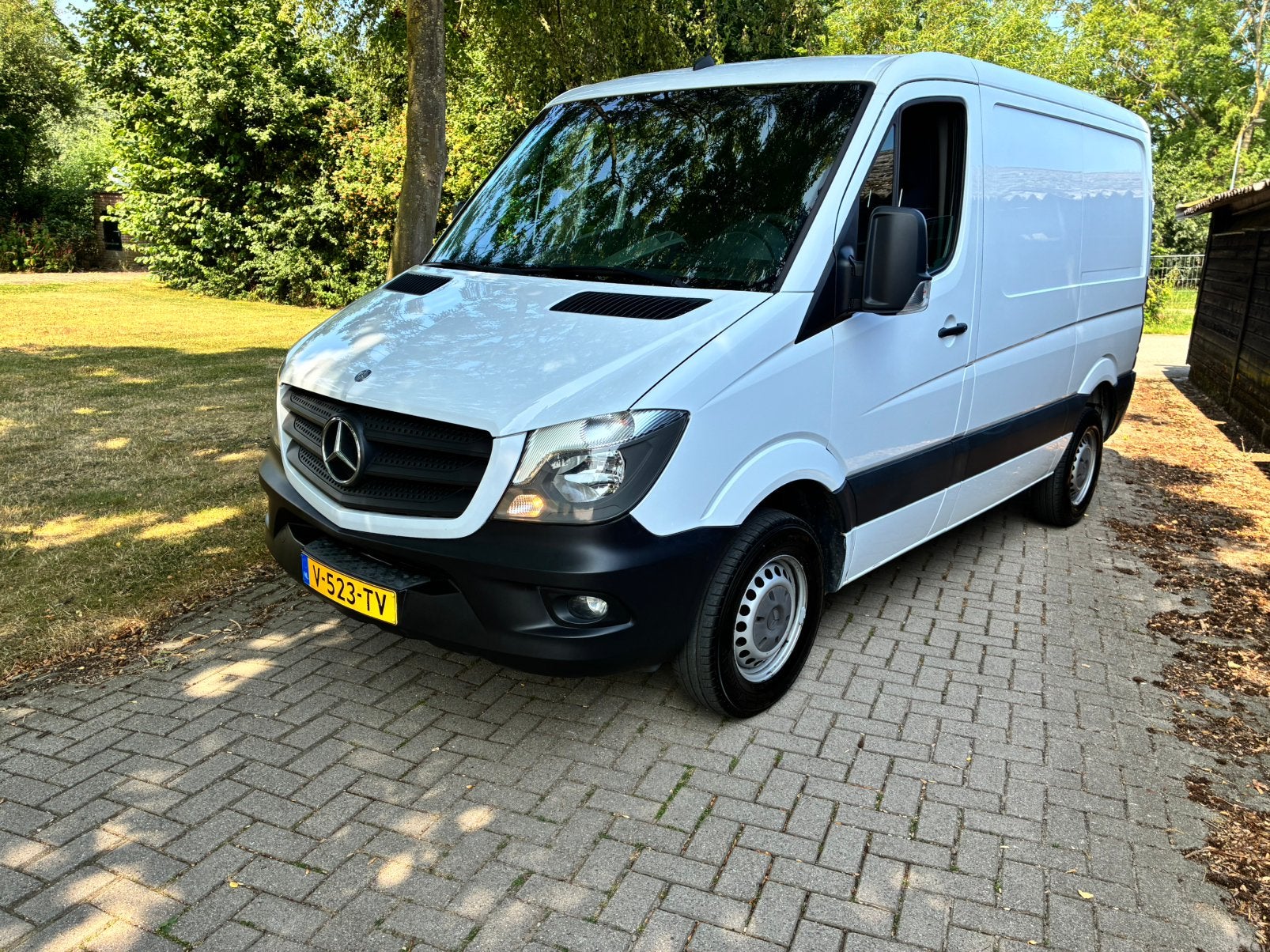 Mercedes-Benz Sprinter 2.1 CDI 95 PK 2014, Auto's, Wit, Bedrijf, 2143 cc, Te koop
