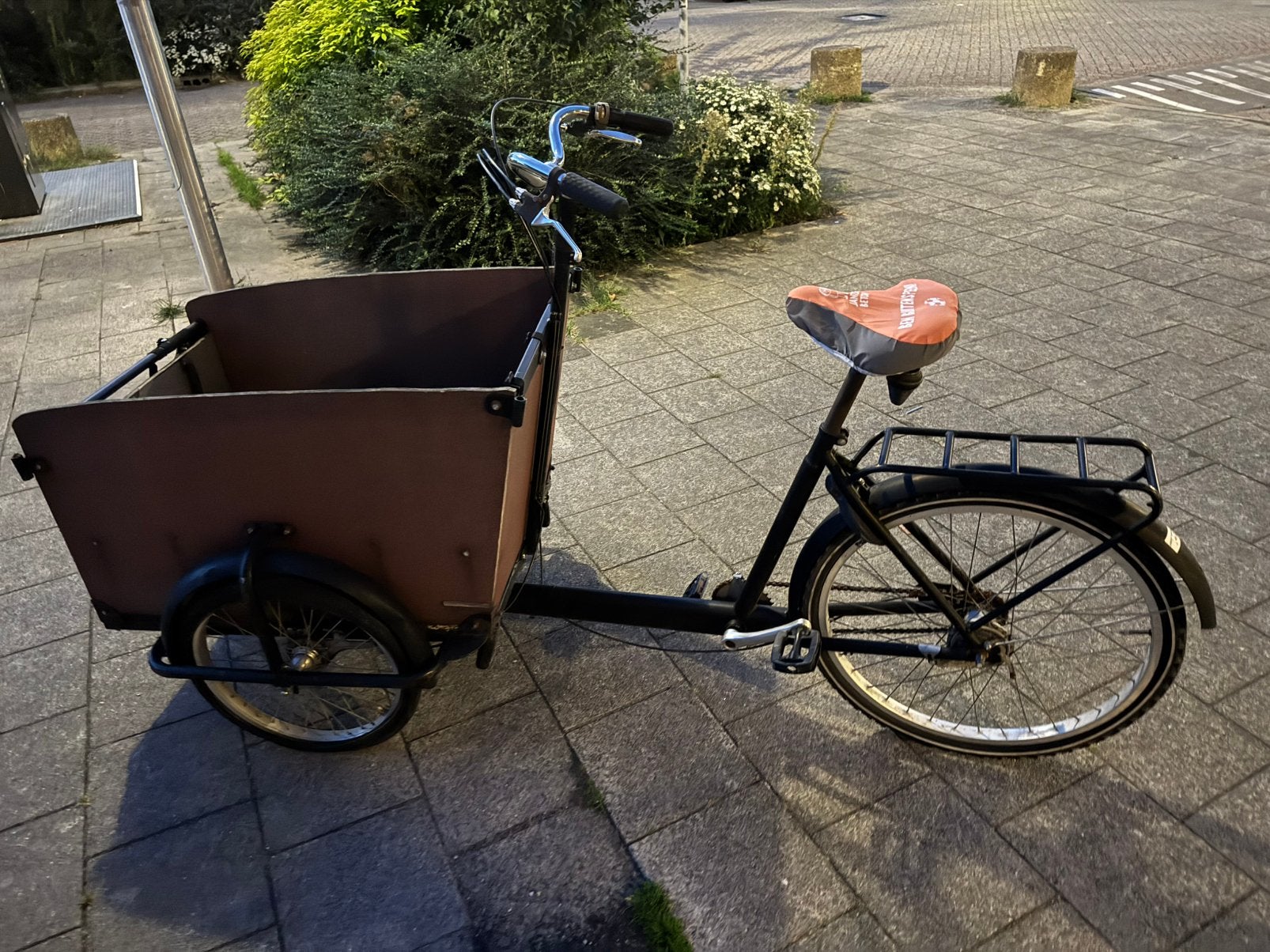 Bakfiets opknap, Fietsen en Brommers, Ophalen, Zo goed als nieuw, 1 kind