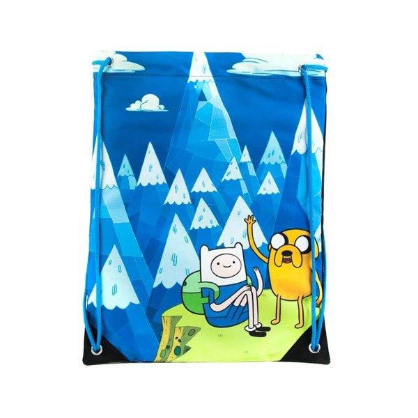 Gymtas rugtas Adventure Time Jake n Finn Blue Moutain, Verzenden, Nieuw, Unisex kinderen