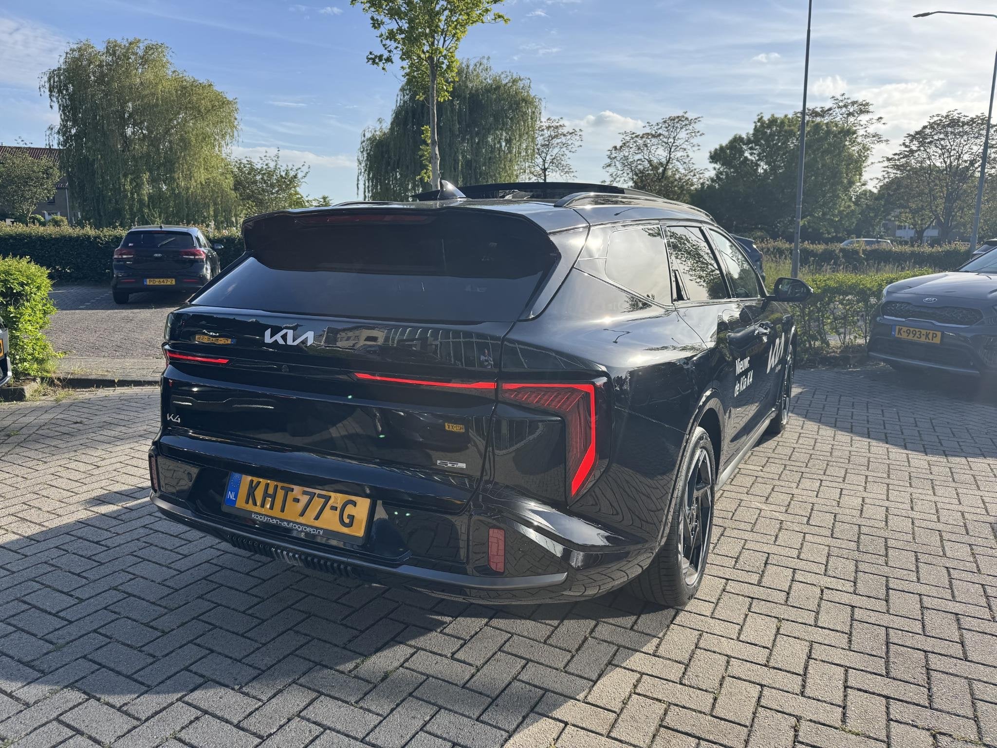 Kia K4 Sportswagon 1.0 T-GDi MHEV GT-Line Launch Edition, Auto's, Kia, Gebruikt, Zwart, Origineel Nederlands, 3 cilinders