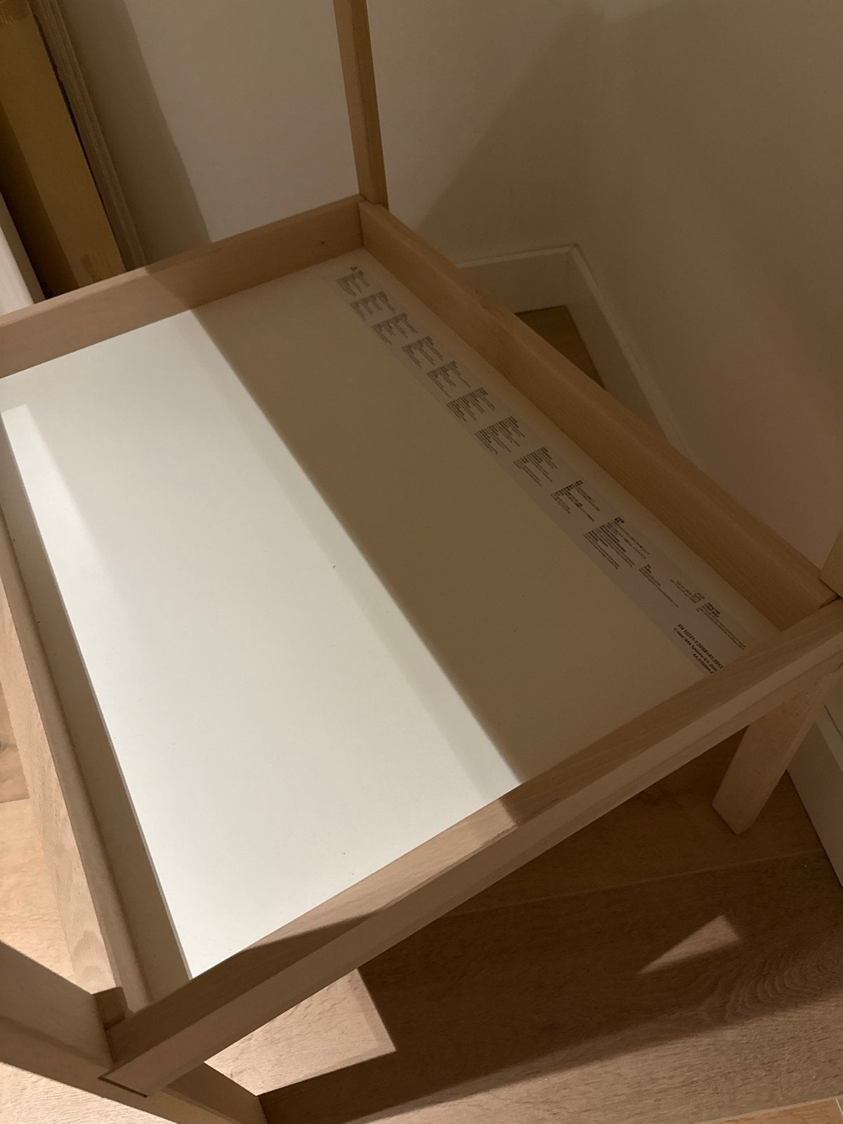 IKEA Sniglar commode beuken/wit 53x72x87cm, Kinderen en Baby's, Kinderkamer | Commodes en Kasten, Ophalen, Minder dan 75 cm, 50 tot 70 cm