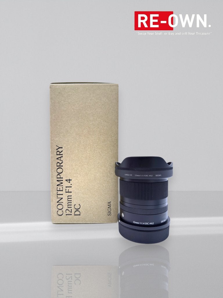 Sigma 12mm f/1.4 DC Contemporary Canon RF-mount (nieuwstaat), Audio, Tv en Foto, Fotografie | Lenzen en Objectieven, Overige merken