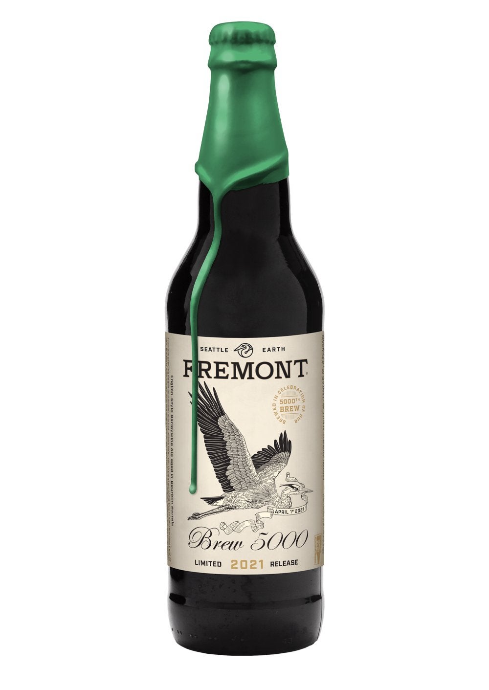 Fremont Brew 5000 uit 2021 - Barrel Aged Barleywine, Verzamelen, Ophalen of Verzenden, Nieuw, Overige typen, Overige merken