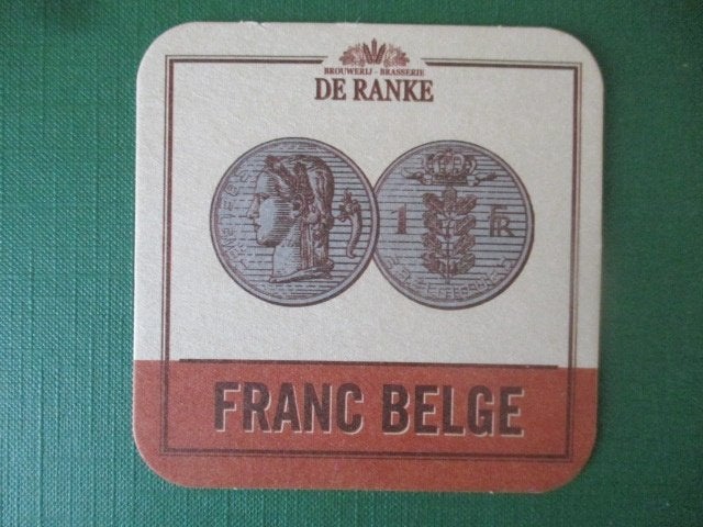 bierviltje Belgie 13-9 de ranke, Ophalen of Verzenden, Nieuw, Viltje(s), Overige merken