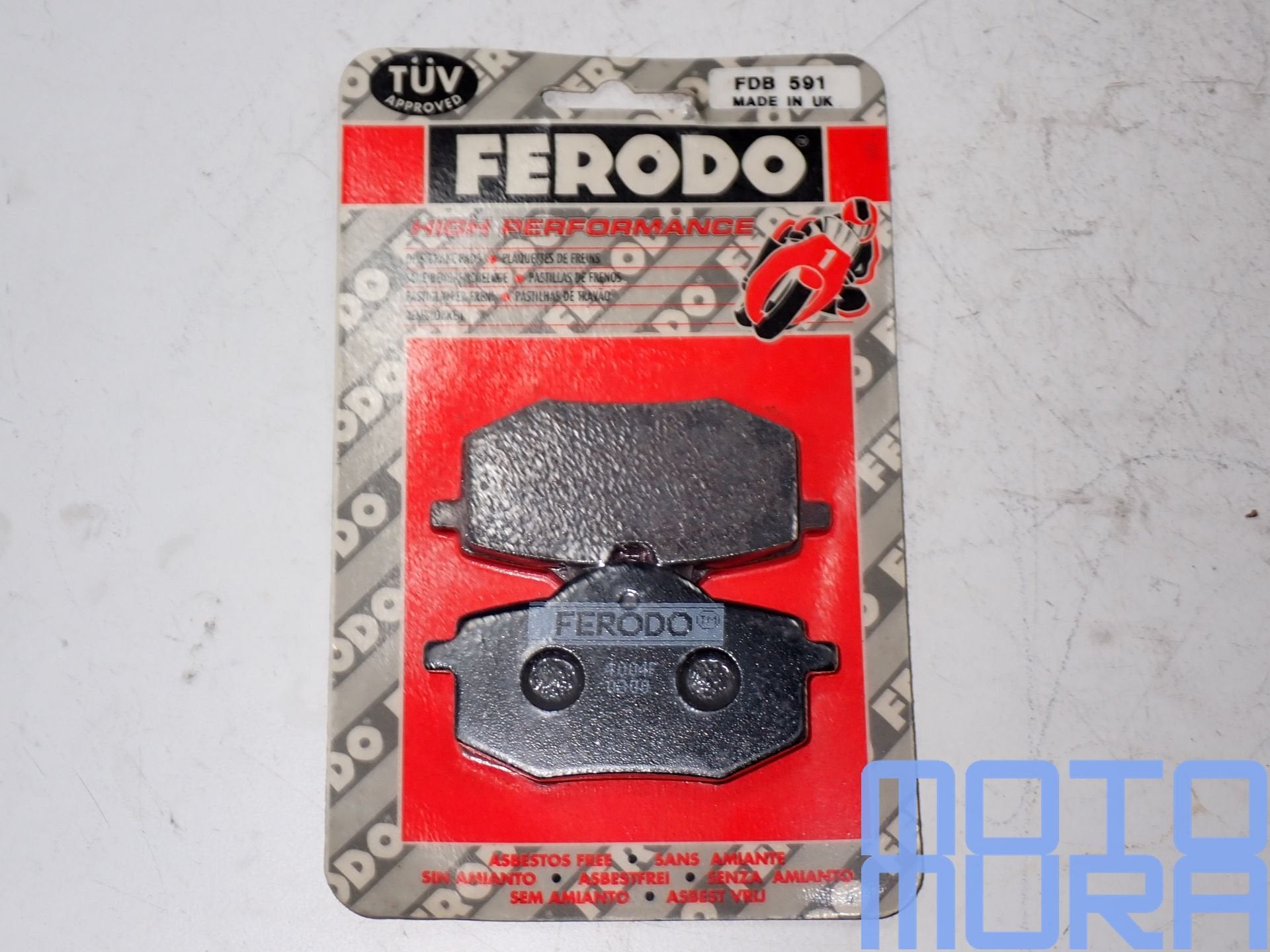 Ferodo FDB591 Organische remblokken voor Yamaha XV 535 Virag, -, -, Nieuw, Ophalen of Verzenden