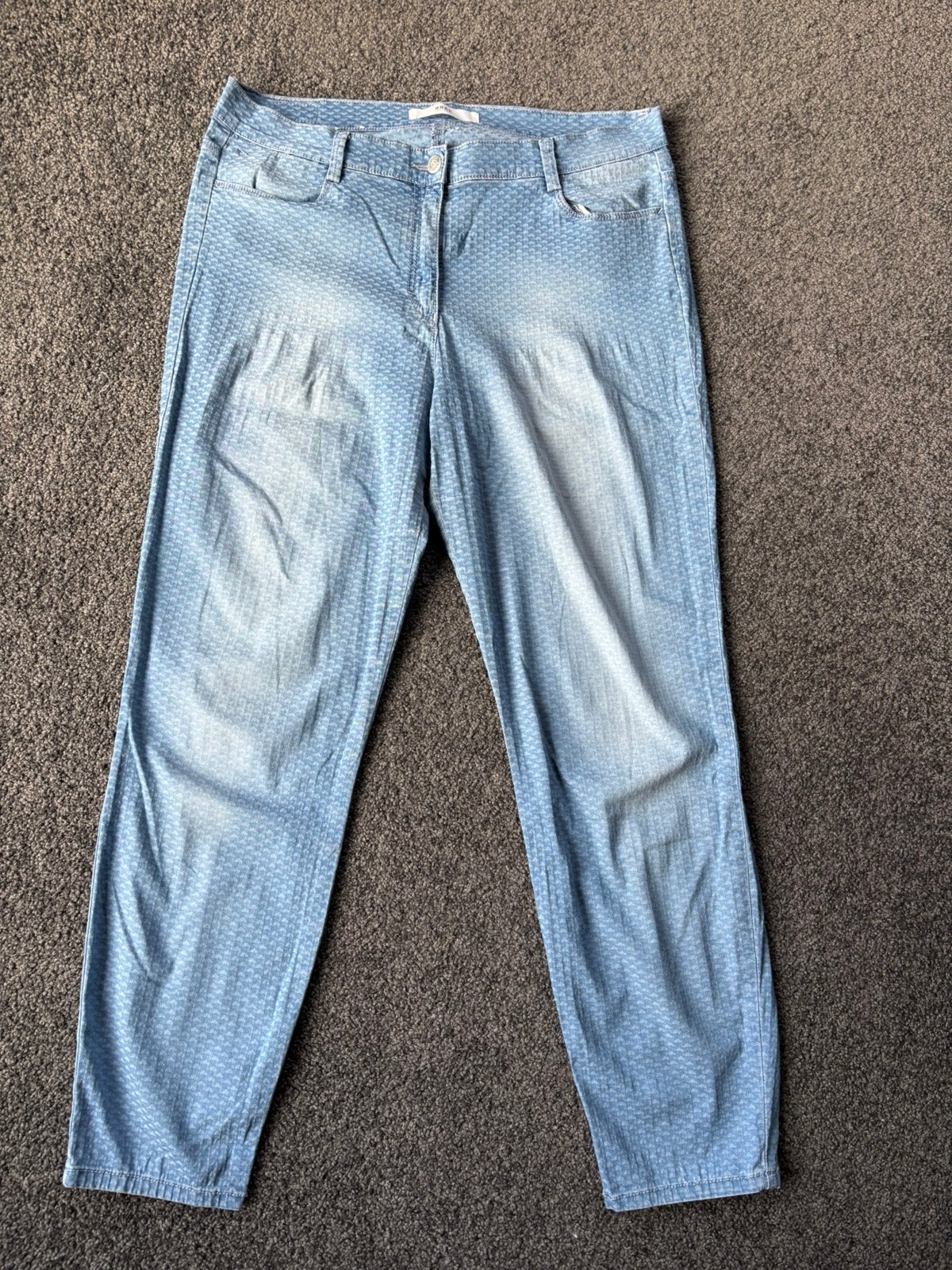 Leuk brax Capri 7/8 maat 42, Kleding | Dames, Blauw, Maat 42/44 (L), Ophalen of Verzenden, Zo goed als nieuw