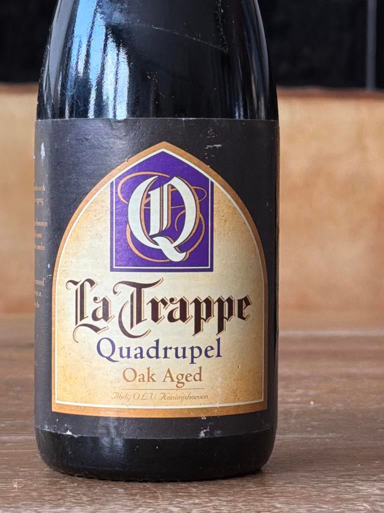 La Trappe Quadrupel Oak Aged #16, Verzamelen, Biermerken, Ophalen of Verzenden, Nieuw, Overige typen, La Trappe