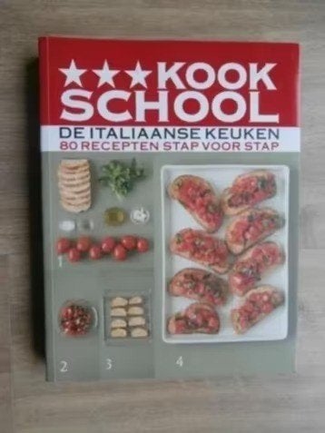 Kookschool - de Italiaanse keuken * Laura Zavan, Boeken, Verzenden, Zo goed als nieuw, Italië