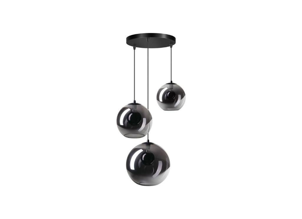 Hanglamp ORB 3 lichts, Ophalen, Nieuw, Glas, 75 cm of meer