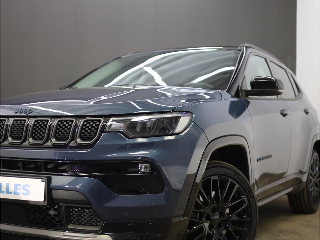 Jeep Compass 4xe 240 Plug-in Hybrid Electric S | SOH 90,2% |, Automaat, 4 cilinders, Blauw, Bedrijf