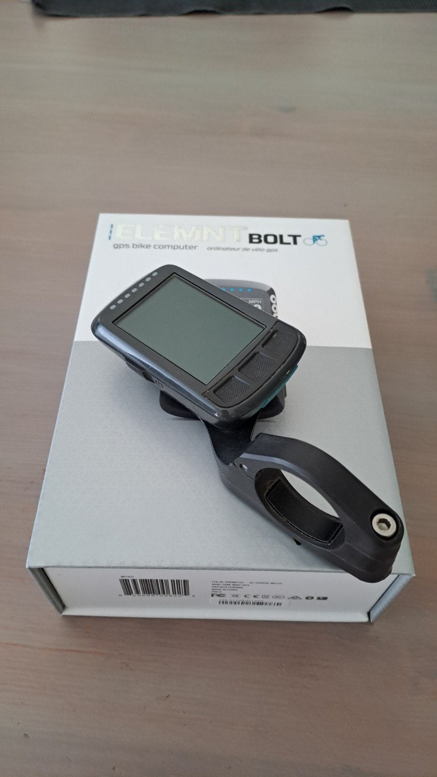 Wahoo ELEMNT BOLT GPS Fietscomputer, Fietsen en Brommers, Fietsaccessoires | Fietscomputers, Ophalen of Verzenden