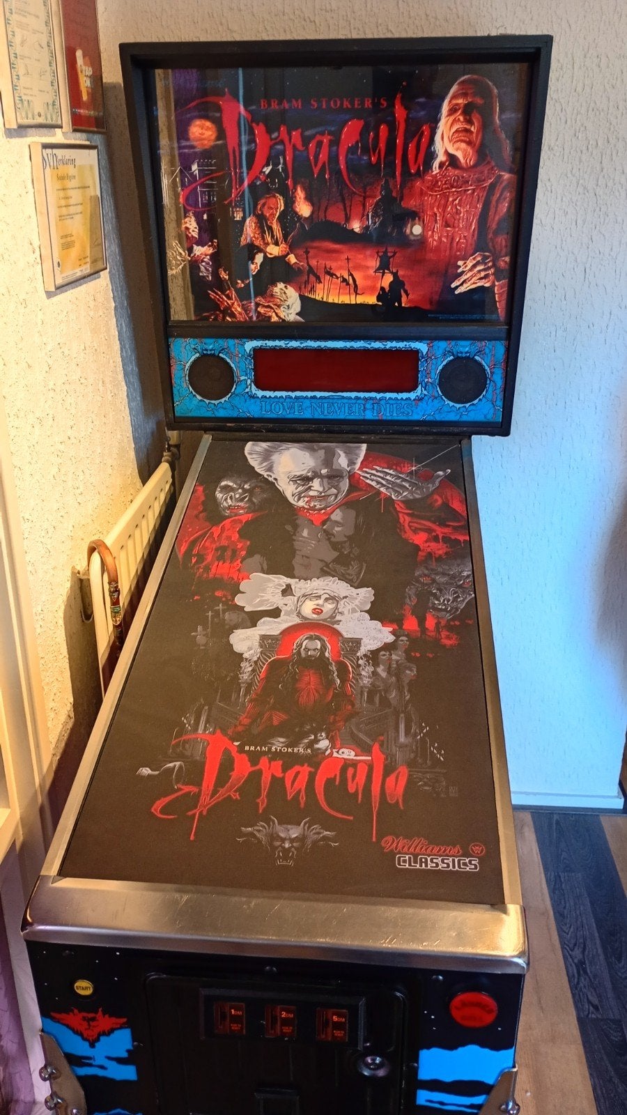 Williams Bram Stoker Dracula Flipperkast, Verzamelen, Automaten | Flipperkasten, Gebruikt, Flipperkast, Williams, Ophalen