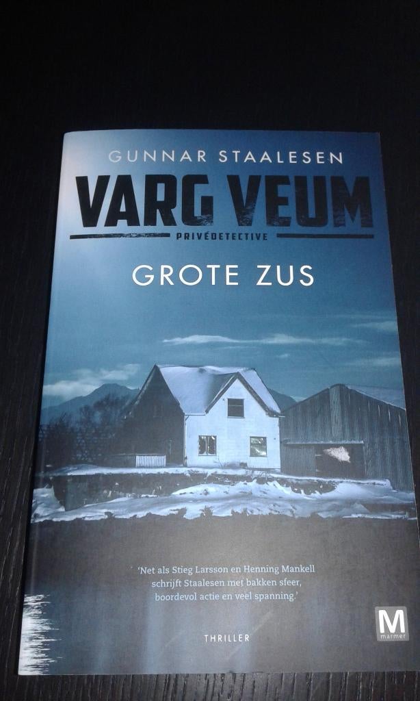 Grote zus - Gunnar Staalesen (Veum), Boeken, Thrillers, Zo goed als nieuw, Scandinavië, Ophalen of Verzenden